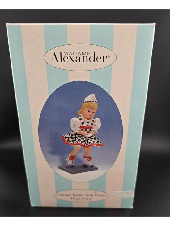 Madame Alexander Other - Madame Alexander Carhop Takes Your Order Figurine 2001 In Box